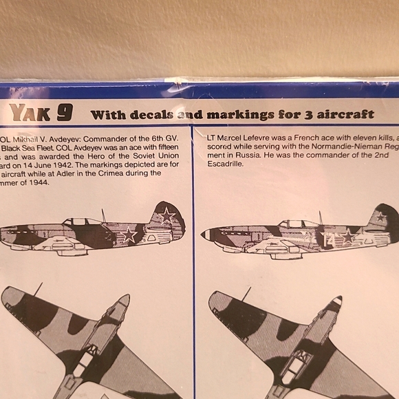 LTD Models - Limited Edition: WWII Russian YAK-9 - Model Kit - Sealed - Picture 4 of 4